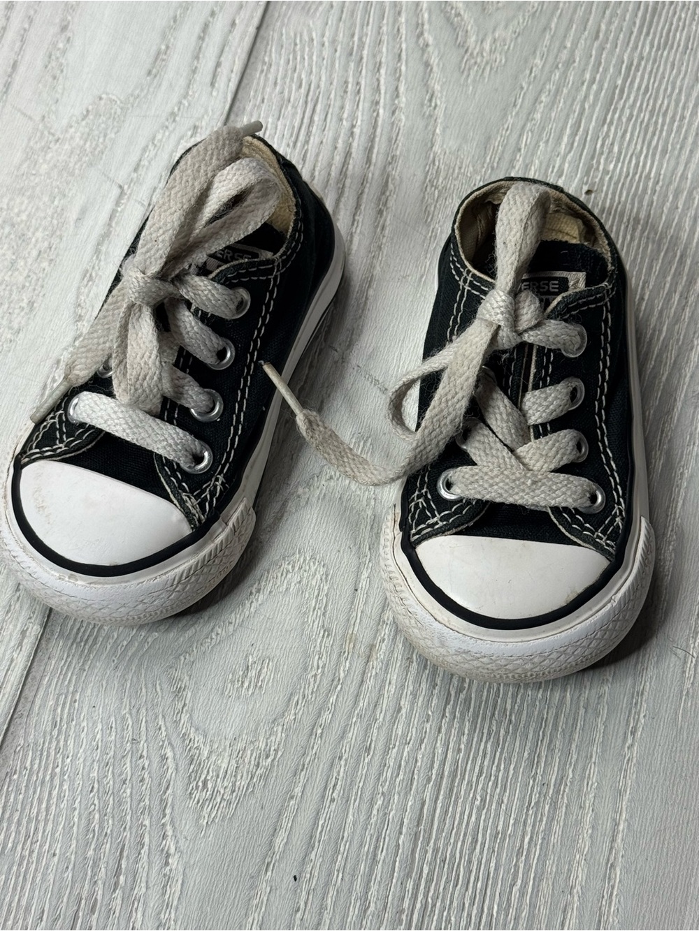 Toddler Converse Chuck Taylor All Star low-top sneakers in black